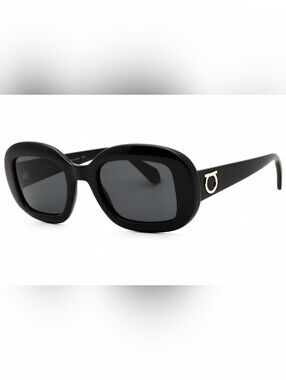 Salvatore Ferragamo SF2038SE, BLACK/Dark Grey, Size51X22X140,Woman's Sunglasses